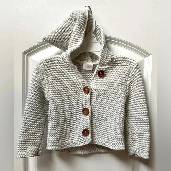 9mos Nordstrom Hooded Cardigan - Picture 1 of 4